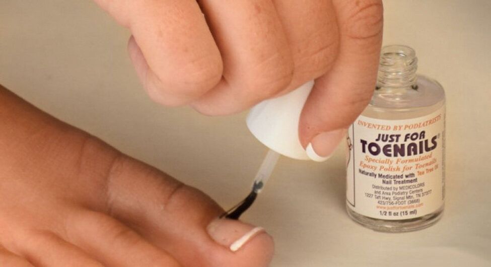 nail polish for fungus on the big toe