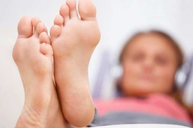 healthy feet after treating a fungal infection